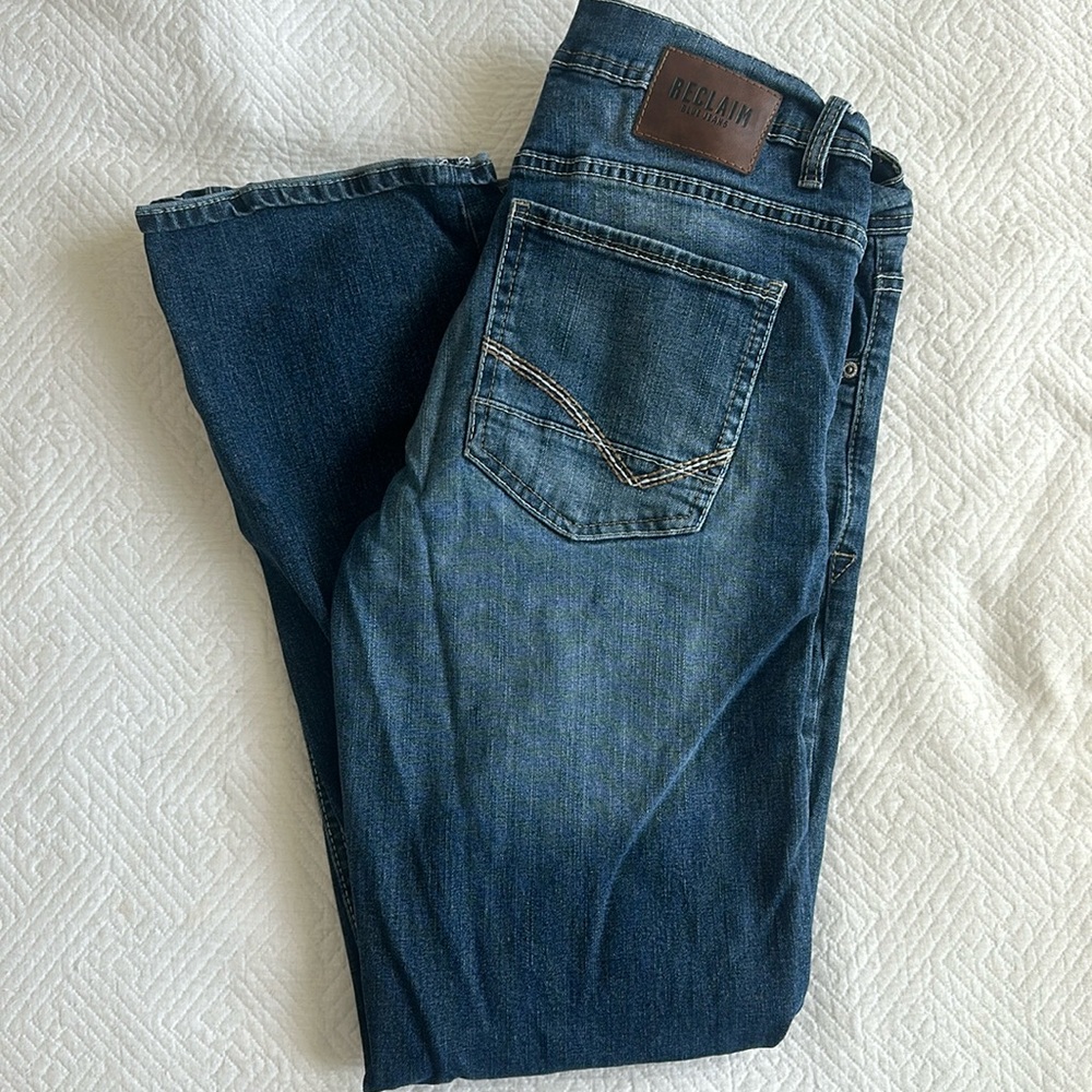 Men’s regular reclaim straight jeans